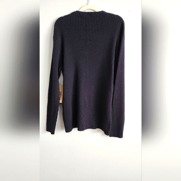 DKNY JEANS NEW MEN'S PULOVER BLACK COLOR SIZE US XL - Picture 3 of 3